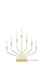 Brosa XL Messing Fra Markslöjd - Placer den i vinduet eller p&aring; sk&aelig;nken i stuen og skab en dejlig julestemning.