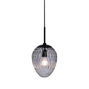 Woods Ø20 Røg loftslampe Fra Halo Design - Woods er en pendel, der kombinerer elegance og naturlig inspiration.
