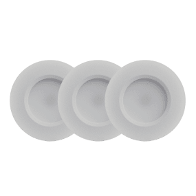 QB-308 Downlight 3000K 3-pk Hvid Fra Designlight - Leveres med 2m kabel fra stik til driver og n&aelig;sten 2m kabel fra samled&aring;se til hver spotlight.