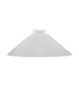 Schoolhouse Glass Shade 60/250 Hvid Fra Karlskrona lampfabrik - 