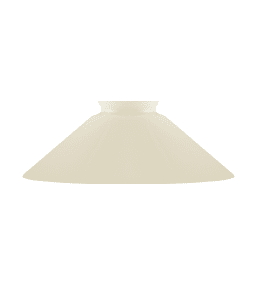 Schoolhouse Glass Shade 60/200 Råhvid Fra Karlskrona lampfabrik - 