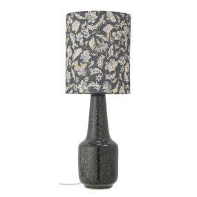 Olefine 62cm Grøn Fra Bloomingville - Olefine bordlampen fra Bloomingville er en s&oslash;d og dekorativ lampe i stent&oslash;j med reaktiv glasur i en bl&oslash;d gr&oslash;n tone.