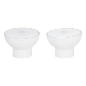 Eidani 2-pk Hvid børnelampe Fra Eglo - Når den er monteret i en højde på 2 meter, kan sensoren registrere bevægelse på op til 3 meters afstand inden for en vinkel på 120°.