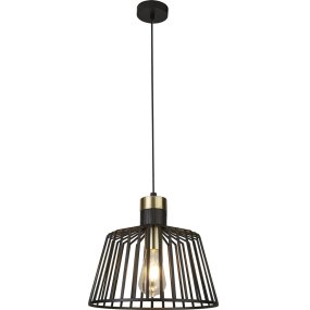 Bird Cage Ø30 Sort Fra Searchlight - Bird Cage er lampen for dem, der ønsker både kant og elegance i samme pakke.