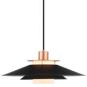 Rivoli Ø40 Kobber loftslampe Fra Halo Design - Rivoli er ikke kun funktionel belysning, men også en stilren indretningsdetalje, der passer ind i både moderne og klassiske miljøer.