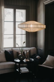 Alba Skærm Ekskl. Ophæng Ø78 Grøn loftslampe Fra Alde & Lind - Placer den i stuen, gangen eller sovev&aelig;relset.