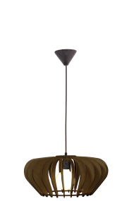 Calyps Ø44 Brun loftslampe Fra Aneta Lighting - Den passer lige så godt over køkkenbordet som i stuen, hvor du ønsker et godt generelt lys.