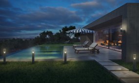 Figo Sensor 50cm Mørkegrå pullerter Fra Ledvance - Figo&nbsp;Sensor er en innovativ og funktionel udendørslampe, der tilbyder både sikkerhed og energieffektivitet.