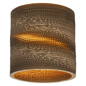 Cardboard Cylinder Ø25 Brun plafond Fra Ledvance - Karton er et simpelt loft med et bæredygtigt design.