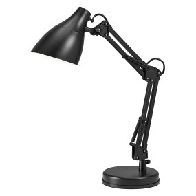 Office Pear 40cm Sort skrivebordslampe Fra Ledvance - Armen med tv&aring; leder g&aring;r att vinkla och justera i h&ouml;jd och sidled vilket g&ouml;r det till en flexibel lampa, ut&ouml;ver det har den en vridbar sk&auml;rm f&ouml;r individuell inst&auml;llning av ljuset.