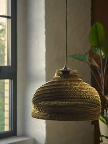Cardboard Hat Ø36 Brun loftslampe Fra Ledvance - Karton er et simpelt vedhæng med et bæredygtigt design.