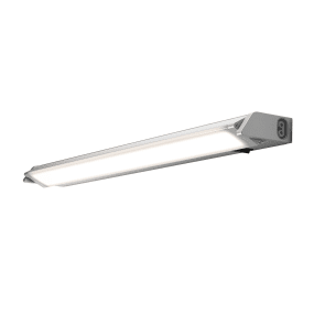 Led Turn 56cm Sølv Fra Osram - Lampan skruvas fast antingen under sk&aring;pen eller p&aring; v&auml;ggen och kopplas in med medf&ouml;ljande sladd p&aring; 1,5m med stickkontakt.