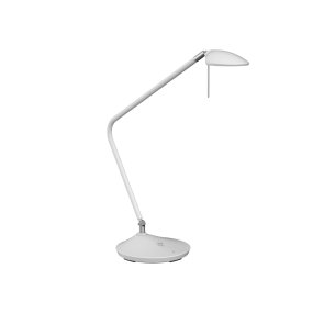Toreno 50cm Hvid skrivebordslampe Fra Texa Design - Toreno er også udstyret med en hukommelsesfunktion, så den husker den sidste indstilling.