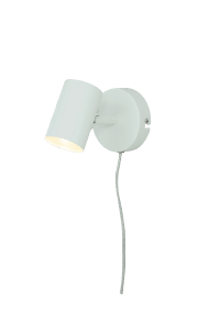 Hugin Hvid læselampe Fra Aneta Lighting - Kan med fordel kombineres med vores andre lamper fra Hugin-familien.