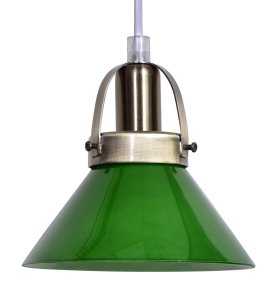 Mäster Ø15 Antik messing/grøn vindueslampe Fra Lampan - M&auml;ster vindueslampe er en tidl&oslash;s og elegant lampe, der passer perfekt ind i b&aring;de klassiske og moderne hjem.