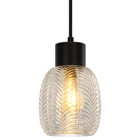 Tabaco Ø14 Gennemsigtig/sort vindueslampe Fra Lampan - Tabaco er en dekorativ vindueslampe, der kombinerer moderne design med smukke detaljer.