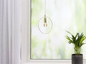 Spartan ringo Ø20 Messing vindueslampe Fra Cottex - Spartan Ringo vindueslampe i metal er en minimalistisk og moderne lampe, der giver et stilrent udtryk til dit hjem.