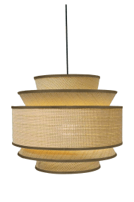 Ambrosia Ø50 Natur Fra Aneta Lighting - De forskellige former og niveauer skaber en smuk silhuet og giver Ambrosia en karakter, der tiltrækker opmærksomhed.
