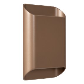 Atila II Brun badeværelseslampe Fra Lucide - Atila er en stilfuld badev&aelig;relsesv&aelig;glampe lavet af aluminium i en brun, metallisk finish, der giver et sofistikeret og moderne udtryk.