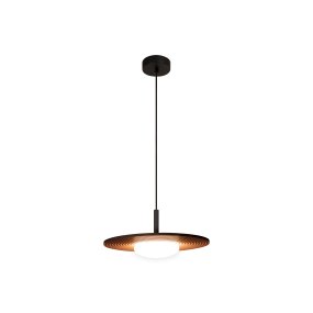 Carmino Ø38 Terrakotta loftslampe Fra Lucide - Carmino passer perfekt over for eksempel spisebordet, hvor den bliver både en dekorativ detalje og et funktionelt lyspunkt.