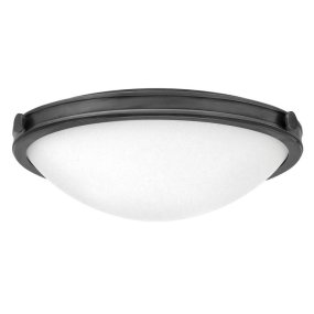 Collier Ø48 Sort plafond Fra Elstead Lighting - Lampens detaljer som knopper, h&aelig;ngsler og stel i sort finish skaber et sofistikeret udtryk, der f&oslash;les b&aring;de moderne og tidl&oslash;st.