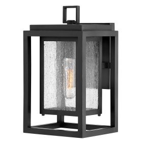 Republic 30cm Sort Fra Elstead Lighting - Republic er IP44-klassificeret til udend&oslash;rs brug og er velegnet til f.