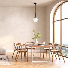 Basic form Ø15 Sort loftslampe Fra Maytoni - Med sin bløde opalglaskugle og et smalt metallisk armatur i sort finish giver lampen et smukt og behageligt lys, der passer perfekt i både moderne og klassiske indretningsstile.