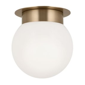 Albers Ø20 Messing plafond Fra Elstead Lighting - Albers loftlampe giver et smukt og j&aelig;vnt lys, enten alene eller flere sammen.