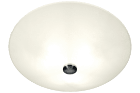 Iglo Ø50 Hvid plafond Fra Aneta Lighting - Sk&aelig;rmen er let skjoldformet og med detaljerne i metal passer den ind i alle interi&oslash;rer takket v&aelig;re sit tidl&oslash;se design.