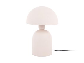 Boaz Mini 30cm Beige Fra Leitmotiv - Den beige finish har en struktureret, n&aelig;sten keramiklignende overflade, der giver lampen et bl&oslash;dt og livligt udtryk.