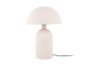 Boaz 43cm Beige Fra Leitmotiv - Den beige finish har en struktureret, næsten keramiklignende overflade, der giver lampen et blødt og livligt udtryk.