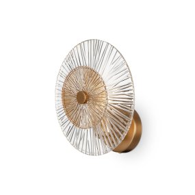 Aster Ø28 Guld væglampe Fra Maytoni - Aster er perfekt til at skabe en sofistikeret og moderne atmosfære i både stuer og soveværelser.