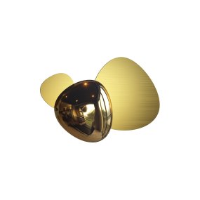 Jack-stone 36cm Guld væglampe Fra Maytoni - Perfekt til at give et eksklusivt præg i stuen eller hallen, samtidig med at du spreder et varmt og indbydende lys.
