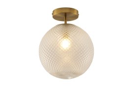 Korridor Ø25 Gennemsigtig plafond Fra Lampan - Korridor passer lige s&aring; godt i entr&eacute; og sovev&aelig;relse som i stuen og bliver en dekorativ detalje, selv n&aring;r den er slukket.