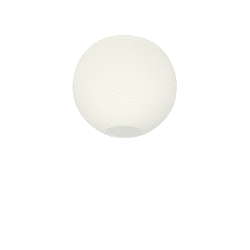 Glob Ø26 Opal plafond Fra Belid - Den elegante plafond er yndefuld og giver et harmonisk lys i rummet.