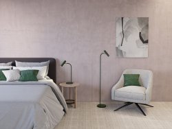 Slender 53cm Grøn skrivebordslampe Fra Belid - Slender er en elegant bordlampe med et stilfuldt design og fine detaljer.