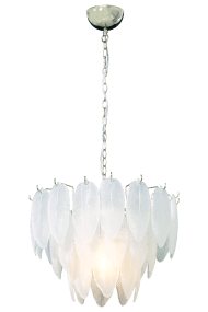 Adriana Ø43 Frostet glas loftslampe Fra Aneta Lighting - Adriana bliver b&aring;de en dekorativ og funktionel del af boligens indretning, der passer lige s&aring; godt i spisestuen som i k&oslash;kkenet eller stuen.