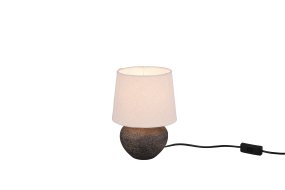 Lou 25cm Brun bordlampe Fra Trio Lighting - 