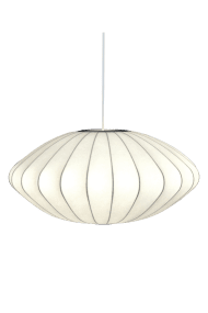 Josefine Ø65 Hvid Fra Aneta Lighting - Josefine pendellampen er en elegant lampe med en blød og harmonisk form, der giver rummet et behageligt udtryk.