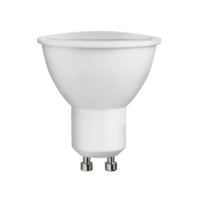 GU10 sensor 3,5W 3000K Hvid Fra Unison - Med sit varme hvide lys p&aring; 3000K skaber den en behagelig atmosf&aelig;re, mens det lave energiforbrug bidrager til reducerede omkostninger.