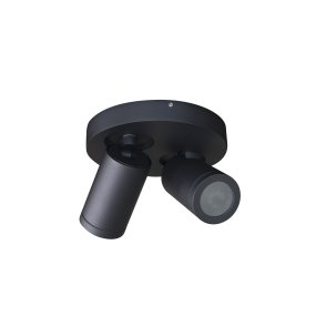 Torsö Ø20 Sort badeværelseslampe Fra Armaturhantverk - Denne stilfulde badev&aelig;relsesspot i sort design er perfekt til at give dit badev&aelig;relse et moderne og funktionelt lys.