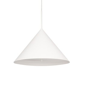 Idre Ø45 Vit loftslampe Fra Armaturhantverk - Idre &auml;r en modern och stilren taklampa i pl&aring;t som &auml;r enkel att palcera i hemmet.