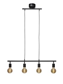 Arc 87cm Sort loftslampe Fra Cottex - Med sine fire bevægelige baser kan du nemt justere lysets retning efter behov, og den justerbare højde giver ekstra fleksibilitet til forskellige rum og lejligheder.