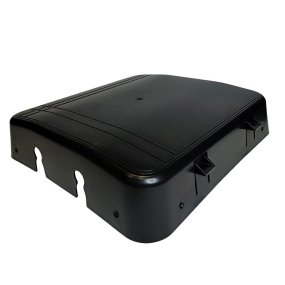 Beskyttelsesboks Sort Fra Designlight - Beskyttelsesboks til LED-downlights, fremstillet af selvslukkende polyamid PA6 og godkendt til installation i isolering.