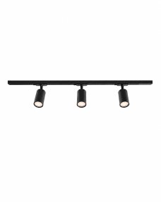 Forma 3-sæt Sort Fra Nordic Lighting - Pakken indeholder:1 m skinne, 1 stk.