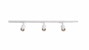 Forma 3-sæt Hvid Fra Nordic Lighting - Pakken indeholder:1 m skinne, 1 stk.