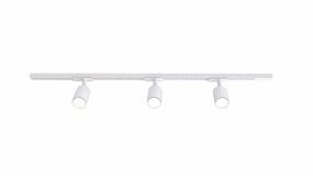Forma 3-sæt Hvid Fra Nordic Lighting - Pakken indeholder:1 m skinne, 1 stk.
