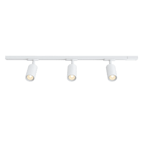 Forma 3-sæt Hvid Fra Nordic Lighting - Pakken indeholder:1 m skinne, 1 stk.