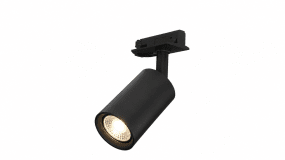 Forma spot Sort Fra Nordic Lighting - Tilslut str&oslash;mmen enten i enden/begyndelsen af skinnen med en tilslutning eller midt p&aring; skinnen med en centertilslutning.