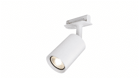Forma spot Hvid Fra Nordic Lighting - Tilslut str&oslash;mmen enten i enden/begyndelsen af skinnen med en tilslutning eller midt p&aring; skinnen med en centertilslutning.